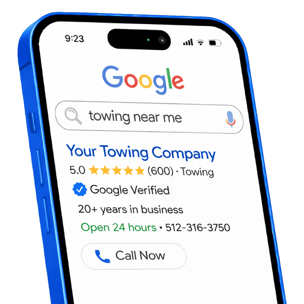 local service ads Leander TX dashboard generating leads