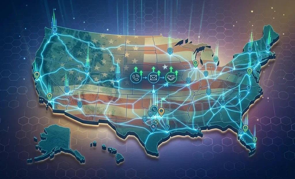 Digital marketing strategy Austin TX service business lead generation growth concept