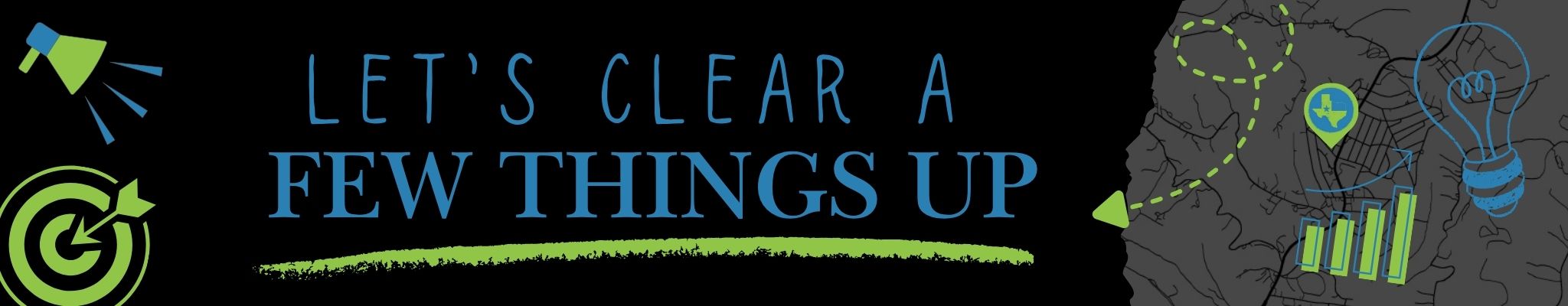 Let’s clear a few things up image for Local Business Digital Marketing FAQs Jonestown Tx covering common questions about SEO ads and online marketing