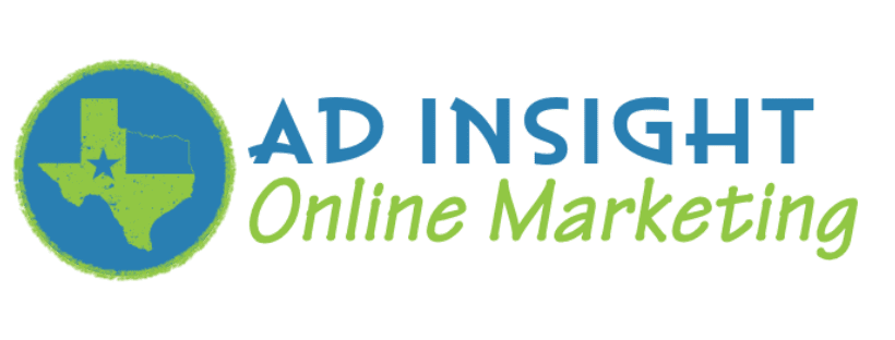 Ad Insight logo placed over Texas map showing service area coverage for digital marketing agency - Explore our digital marketing journey jonestown TX