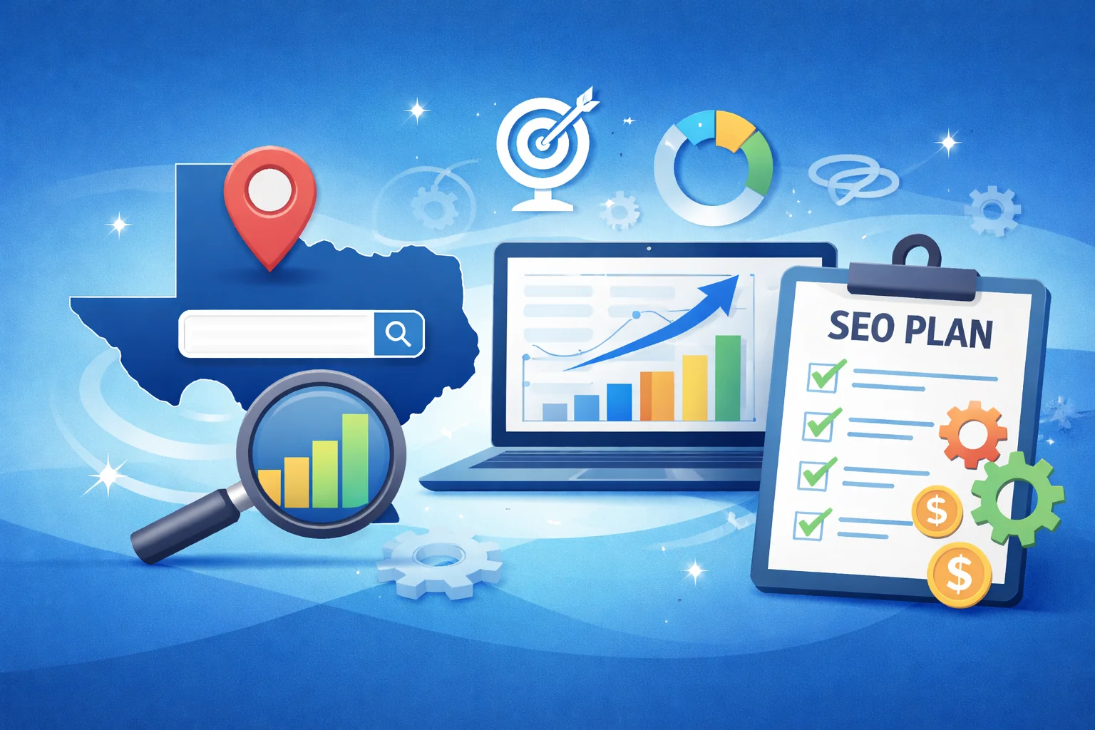 Texas service contractor generating leads through a strong SEO Strategy with Google ranking growth and incoming customer calls.